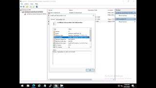 Fixing expired Root CA CDP and CryptEREVOCATIONOFFLINE problems [upl. by Stearne356]