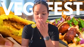 What I Ate At VegFest Toronto 2023 [upl. by Ocicnarf]