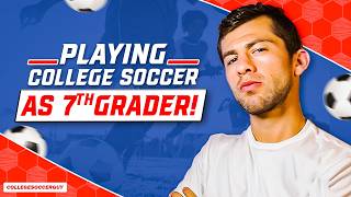 How to Prepare for College Soccer Before 7th Grade [upl. by Attekram398]