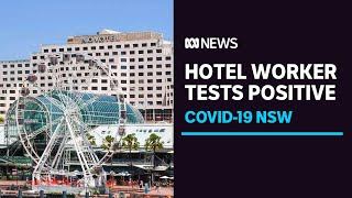 NSW hotel worker tests positive for COVID19 ending the states monthlong streak  ABC News [upl. by Ahsel]