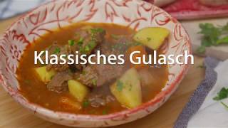 Klassische Gulaschsuppe [upl. by Myrilla]