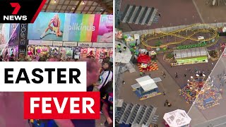 Easter fever the Sydney Royal Easter Show begins  7 News Australia [upl. by Neelehtak]