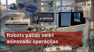 Stradiņos veiktas unikālas operācijas ar robotu [upl. by Narik848]