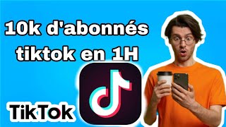 comment avoir des abonnés sur tiktok facilement [upl. by Howell307]