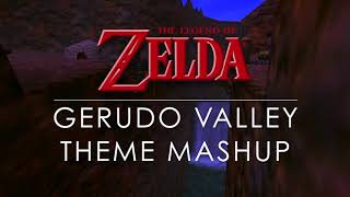 OoT Gerudo Valley Theme Mashup REDUX OoTNintendo LandSSB4 [upl. by Lowis]