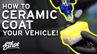 How to Ceramic Coat Your Car Yourself  Step by Step Guide for Beginners [upl. by Helbonna447]