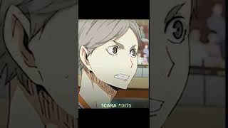 edit haikyuu haikyuuedit nishinoya hinatashoyo tobiokageyama keitsukishima sugawara anime [upl. by Alyl]