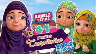 Kaneez Fatima Cartoon Series Compilation  Episodes 11 to 15  3D Animation Urdu Stories For Kids [upl. by Nelli]