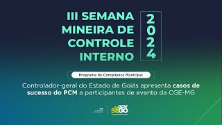 Palestra ConeciMG  Programa de Compliance Municipal do Estado de Goiás [upl. by Whitver36]