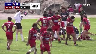 Feilding College v Kelston Boys High  HIGHLIGHTS  NZSS Top 4 Rugby 1st XV 2024 Play Off [upl. by Annot]