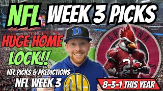 NFL Picks Week 3  NFL Picks Today 9222024  Free NFL Picks Predictions amp Sports Betting Advice [upl. by Nalahs406]