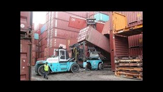 Best Forklift Fails of 2020 [upl. by Bonnes]