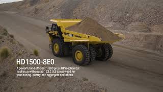 The highly productive Komatsu HD1500 8E0 mechanical haul truck [upl. by Salome]