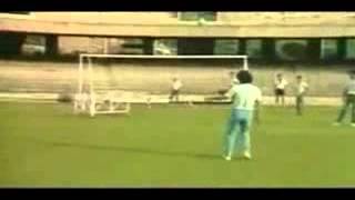 Diego Maradona freekick San Paolo di Napoli [upl. by Legim]