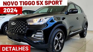 Caoa Chery Tiggo 5x Sport 2024 por R119990 chega imbatível com muito luxo conforto e tecnologia [upl. by Purse]