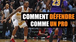 COMMENT DÉFENDRE AU BASKET COMME UN PRO [upl. by Darice]