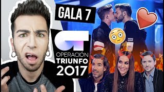 OT 2017 Gala 7 REACCIÓN  MALBERT [upl. by Urbannai]