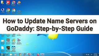 How to Update Name Servers on GoDaddy StepbyStep Guide [upl. by Norrahs588]