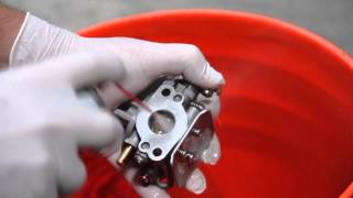 Coleman 5hp Outboard Motor Carburetor cleaning [upl. by Amelie124]