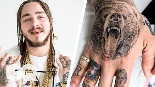 Post Malone Breaks Down His Tattoos  GQ [upl. by Reinhard]