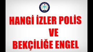 Hangi İzler Polis ve Bekçi Olmaya Engel  Dövme Jilet Sivilce Engel mi [upl. by Skiba]