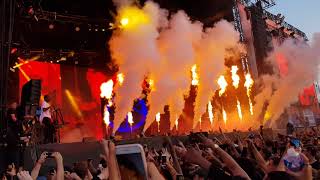 Travis Scott live show at Lollapalooza Paris 2018 🤘🏼 [upl. by Haugen358]