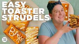 How To Make Toaster Strudel  Bake It Up a Notch with Erin McDowell [upl. by Zoila]