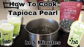 How to cook Tapioca Pearls Like Sago but smaller [upl. by Chancelor]