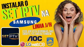 ðŸ”´ TUTORIAL DE COMO INSTALAR O SET NA SAMSUNG LINHA J OU H ANTIGASðŸ”´ [upl. by Henryson]