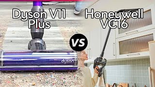 Dyson V11 Plus Vs Honeywell VC16  Which One Is Better specs Comparison [upl. by Alyaj]