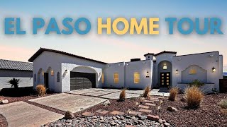 Home Tour of an EL Paso Pool House in a Gated Community [upl. by Alliuqet631]