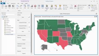 DevExpress Dashboards Choropleth Maps [upl. by Nelaf]