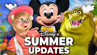 Top 10 NEW Disney Rides Updates amp Changes at Walt Disney World Summer 2024 [upl. by Olimac]