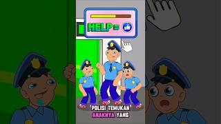 Bantu pak polisi temukan anaknya yang asli🎭👨‍👧‍👦🚼 shorts roblox minecraft [upl. by Kenison77]