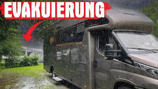 😱☔️ Schlimme Campingtour im Unwetter Gebiet  Camping Wirthshof in Markdorf am Bodensee [upl. by Richter]