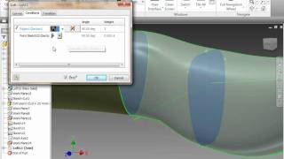 Autodesk Inventor Tips amp Tricks  Loft G2 Smooth amp Tangent Transition Conditions [upl. by Allyn]