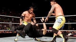 WWE Roman Reigns and Seth Rollins vs The Usos SmackDown 17052013 Full Match [upl. by Paddie]