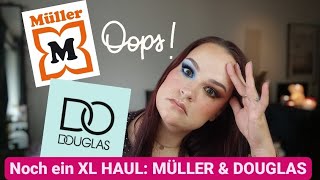 IM DOUGLAS ESKALIERT amp MÜLLER LEER GEKAUFT XL Drogerie amp High End Haul  Kontrajunkie [upl. by Llerrej]