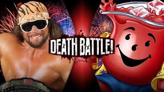 Lets Watch DEATH BATTLE  Macho Man VS Kool Aid Man [upl. by Alleinnad]