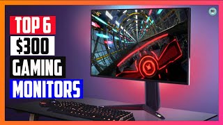 6 Best Gaming Monitor Under 300 in 2023 4K 240HZ Curved 1440P [upl. by Hough407]