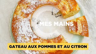 Gâteau moelleux aux pommes et au citron [upl. by Latsryk]