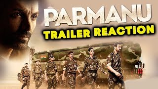 PARMANU The Story Of Pokhran TRAILER REACTION  John Abraham Diana Penty Boman Irani [upl. by Netsuj352]