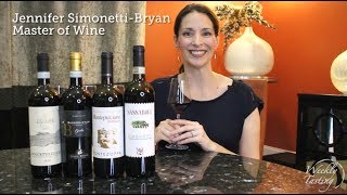 Common Italian Reds  Guided Wine Tasting [upl. by Dirraj]