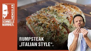 Schnelles Rumpsteak quotItalian Stylequot Rezept von Steffen Henssler [upl. by Aholla]