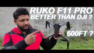 The Ultimate Guide to RUKO F11 PRO Unboxing amp Flight Test  GTOX VLOGS [upl. by Ataymik]