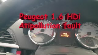 Peugeot 207 anti pollution fault [upl. by Irt]