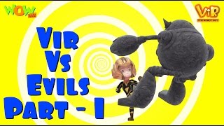 Vir The Robot Boy  Hindi Cartoon For Kids  Vir vs evils  Animated Series Wow Kidz [upl. by Neelyhtak]