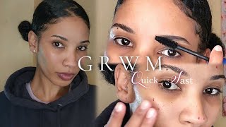 making fast grwm look not that fast ⚠️ [upl. by Adnorahs]