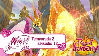 Regal Academy  Temporada 2 Episodio 12  El Dragón Oscuro  COMPLETO [upl. by Arraek]