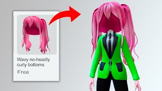 NEW FREE HEADLESS in Roblox HURRY [upl. by Kuster]